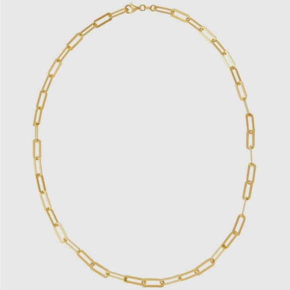 *SOLD*. Silpada 'Golden Paperclip' Chain Necklace NEW in box with pouch - Picture 6 of 10